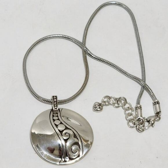 Brighton Circle Pendant Necklace - Picture 1 of 5